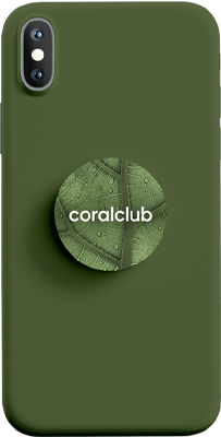 Laikiklis „PopSocket“ Coral Club